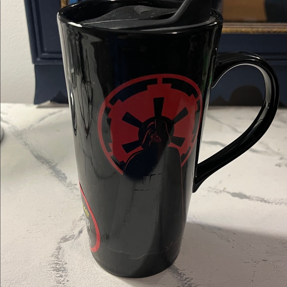 Star Wars Black Mug with Red Design